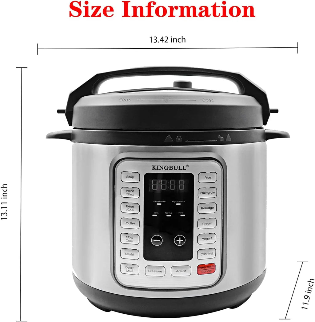 12-in-1 Electric Pressure Cooker 6QT J974424