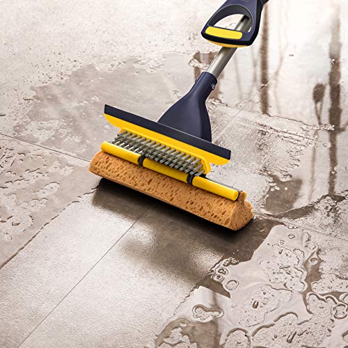 Sponge Mop with 2 Sponge Heads Y422816