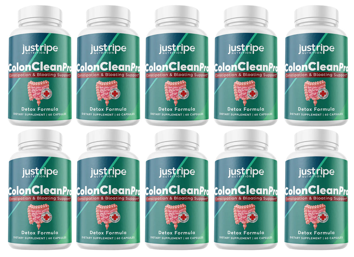 10 Pack Natural Digestive Support Supplement 60ct M711131