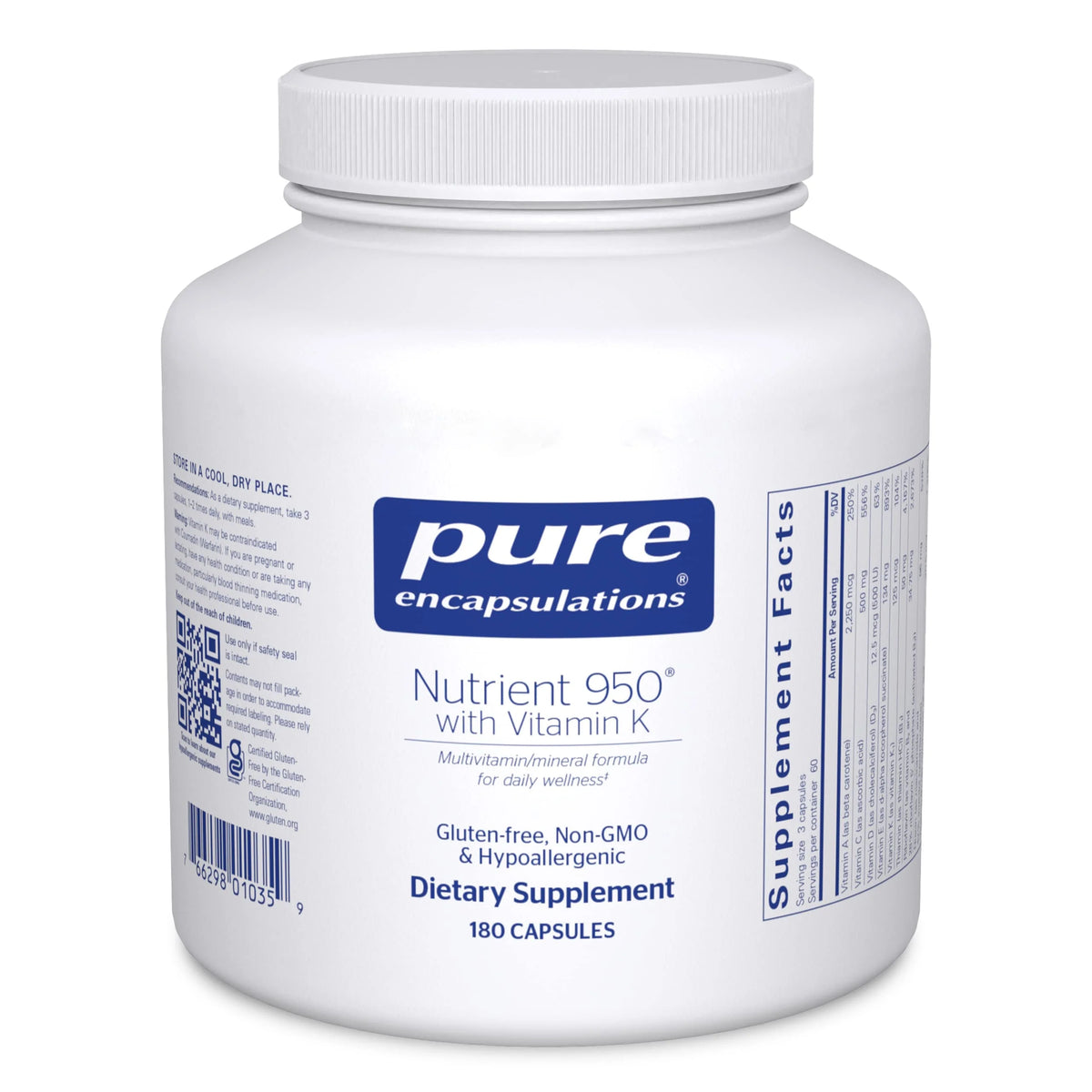 180 Capsules Multivitamin & Mineral Supplement T891