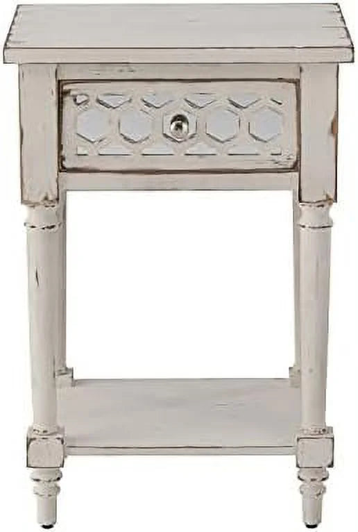 3 Drawer Wood Grain End Table N50601