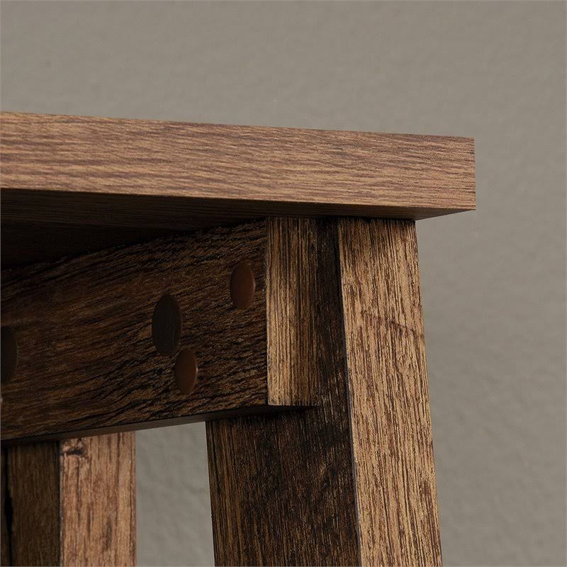 5 Shelf Vintage Oak Bookcase T9005