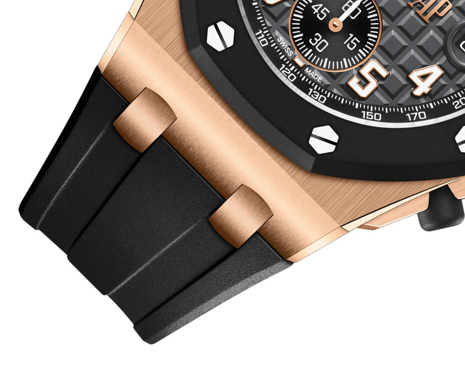 Pink Gold Anthracite Grey Dial Chronograph 42mm O79114