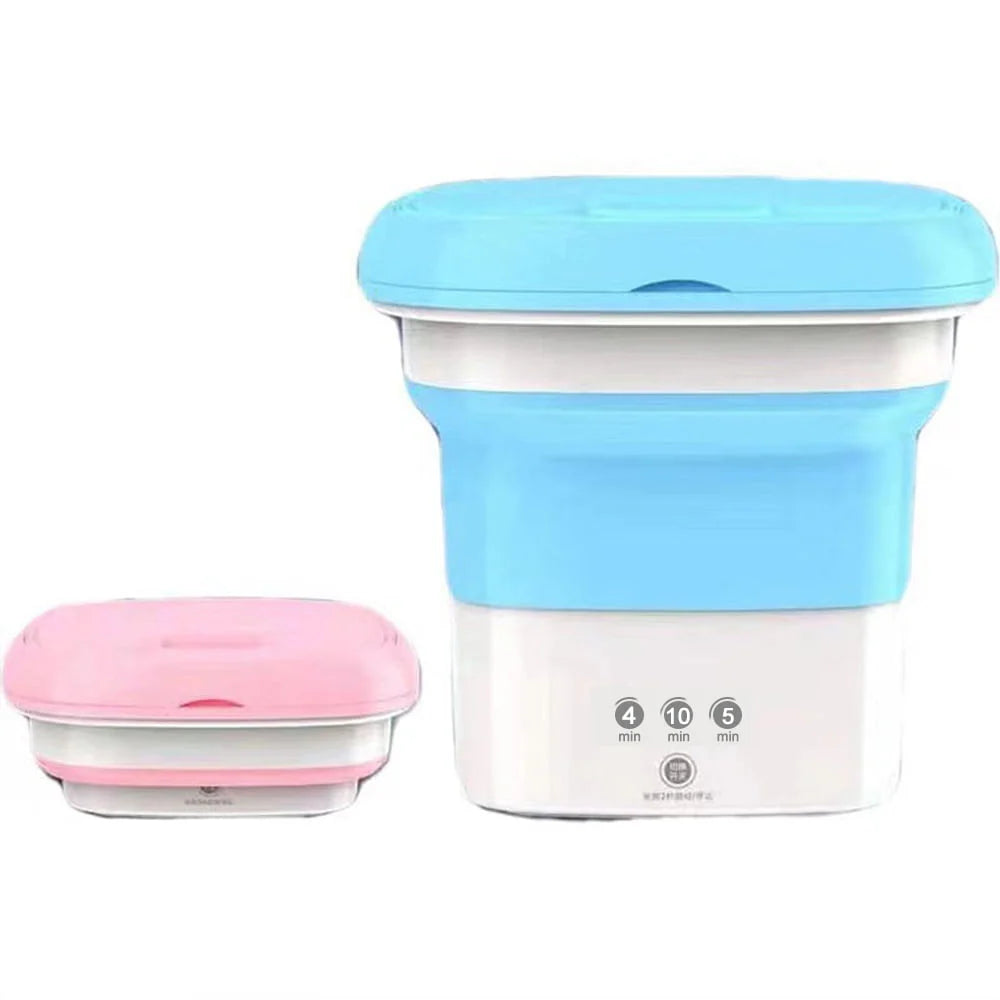 Mini Folding Washing Machine with Dryer Bucket X725