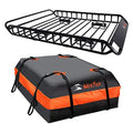 Folding Hitch Mount Cargo Carrier Basket 60" X 20" X 6" with Waterproof Cargo Bag B279487