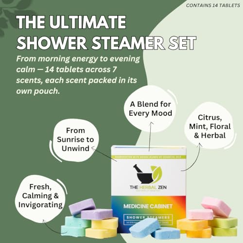 Shower Steamers Aromatherapy 14 Pack Y3432
