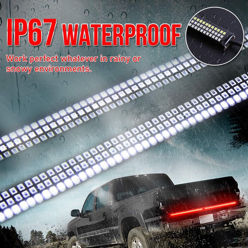 60 inch Waterproof Triple Tailgate Light Bar W2752
