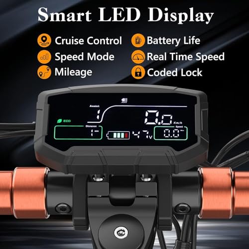 800W Motor 10" Pneumatic Tire Foldable Electric Scooter with Seat N453