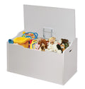 White Wood Toy Box S60425