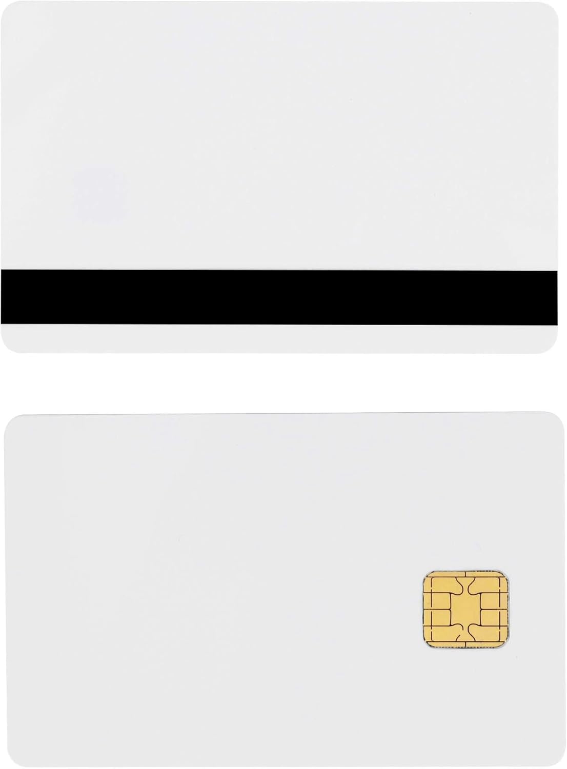Java Card 80K EEPROM Smart Chip Card with Magnetic Stripe 3 Pack W4653