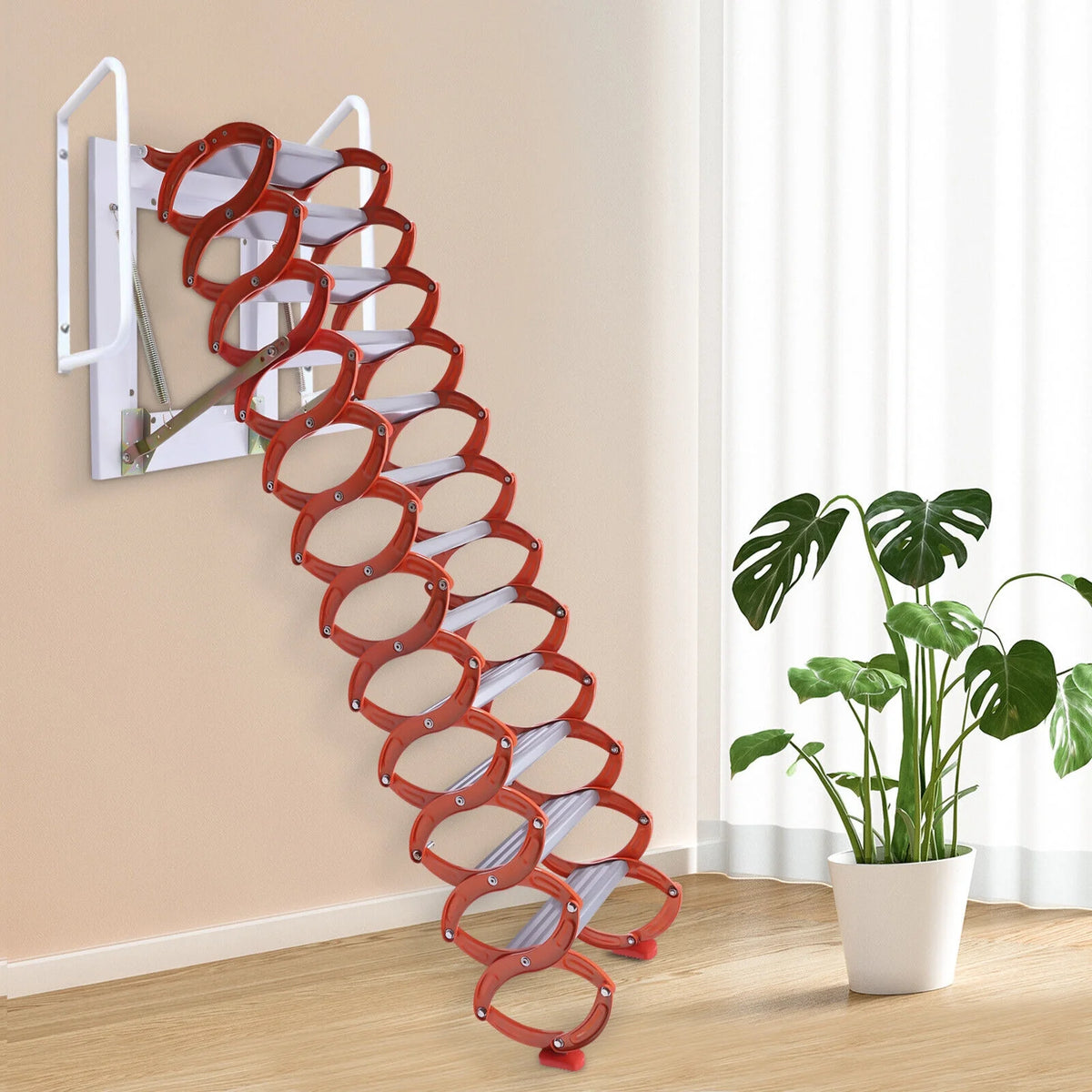 Folding Pull Down Attic Ladder 12.5 ft C3541