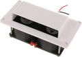 White 25W RV Side Air Vent Exhaust Fan W942