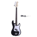 Black Electric Bass Guitar V745