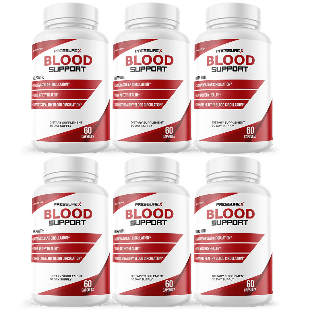 Blood Pressure Support 6 Bottles A7387