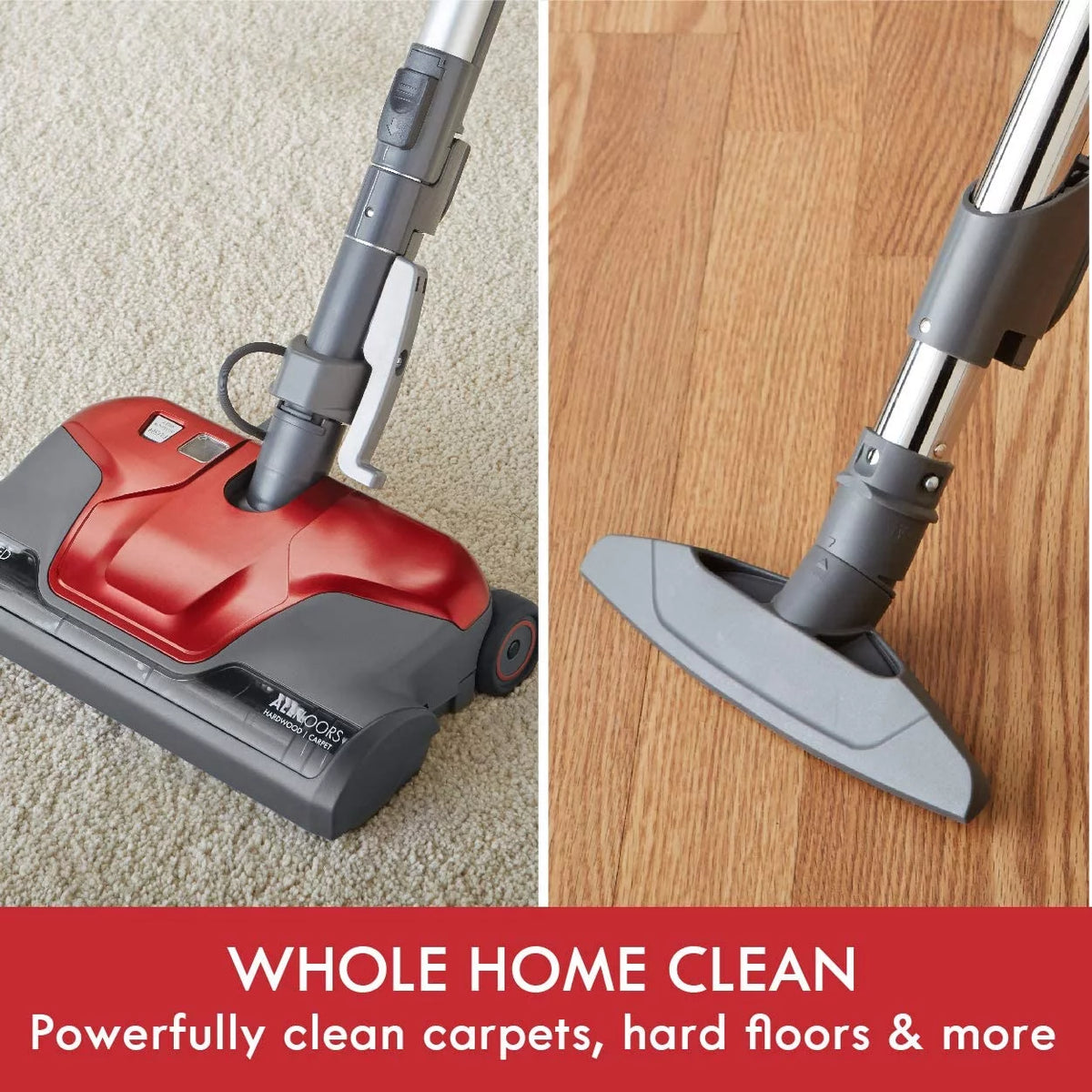 Red Bagged Canister Vacuum Cleaner N337