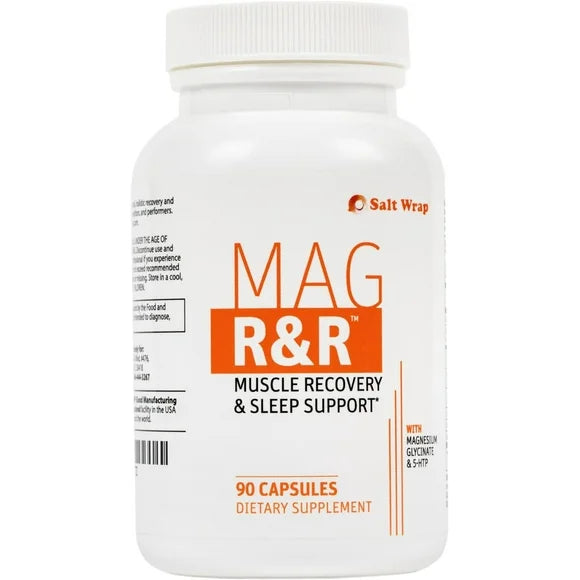 Magnesium Glycinate Muscle Relaxation Supplement 90 Capsules Q254393