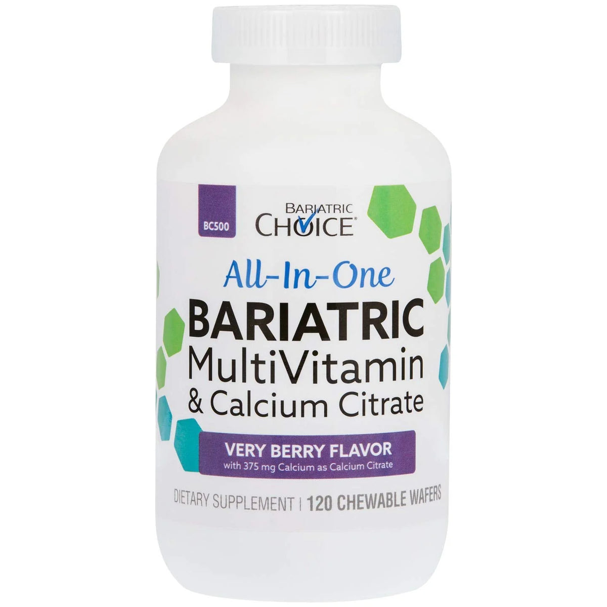 Bariatric Multivitamin with Calcium Citrate, Very Berry (120ct) U543