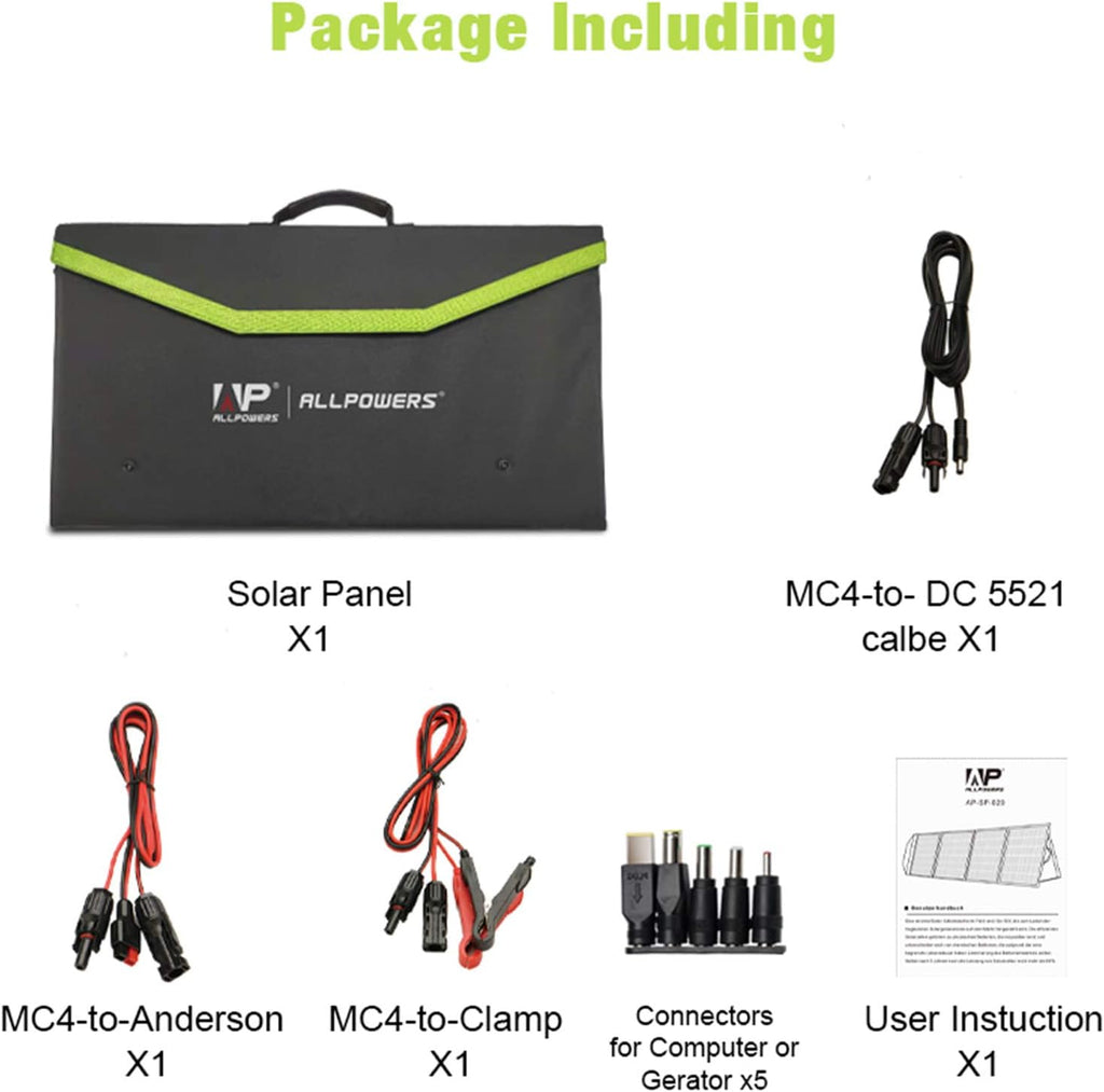 140W Portable Foldable Solar Panel Charger H70576