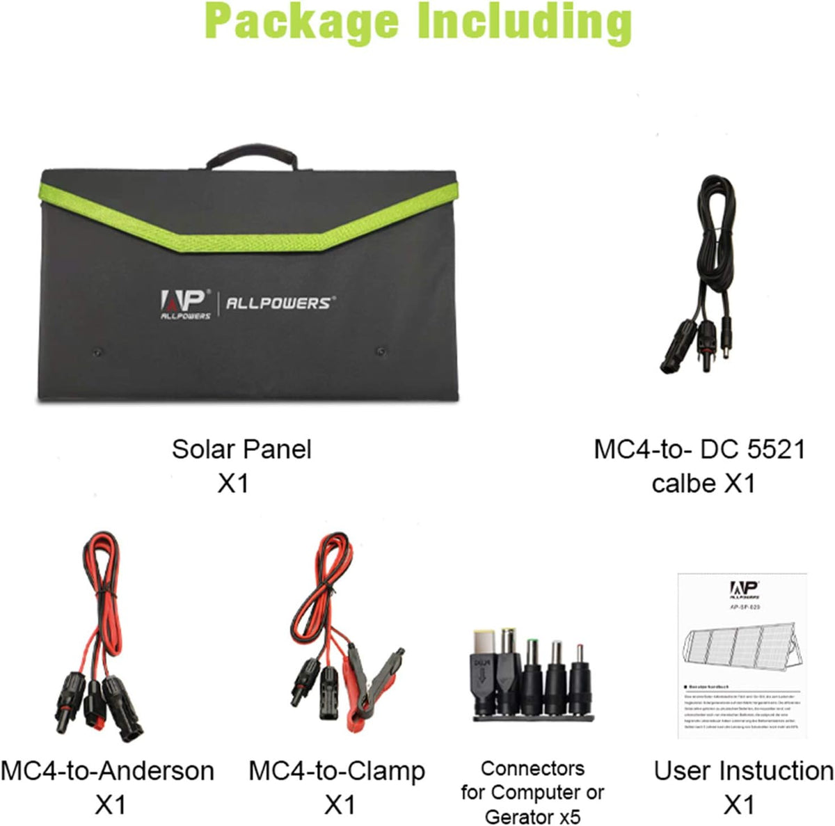 140W Portable Foldable Solar Panel Charger H70576
