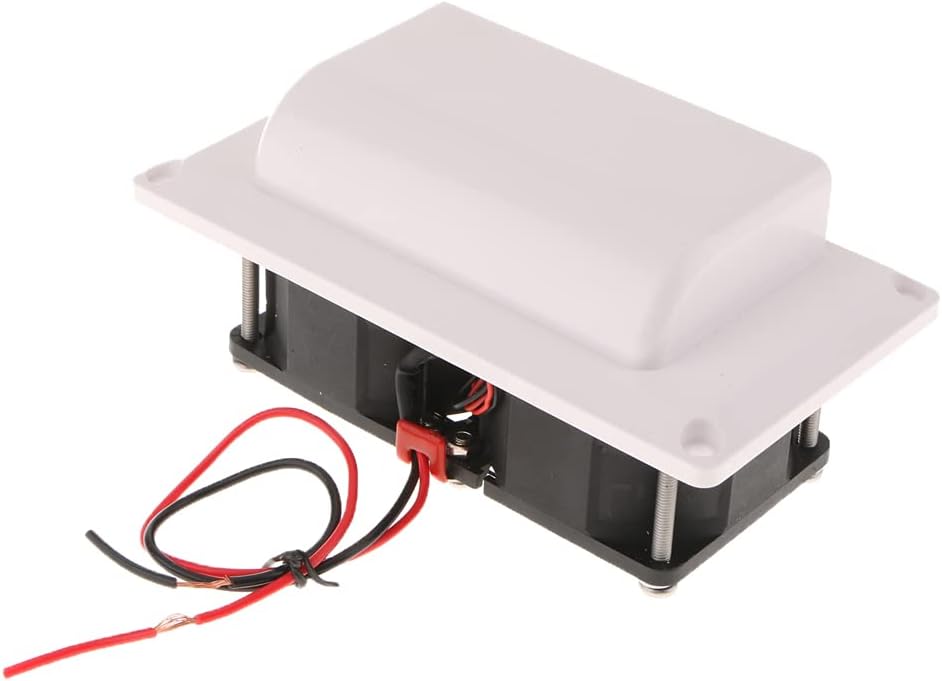 White 25W RV Side Air Vent Exhaust Fan W942