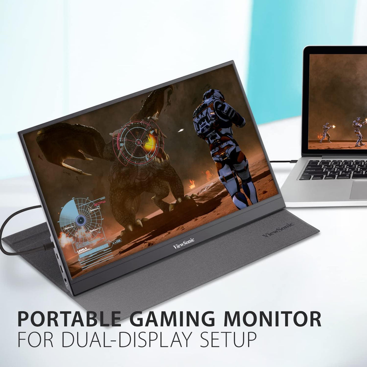 15.6 Inch 1080p Portable IPS Monitor with Dual Speakers Q762386
