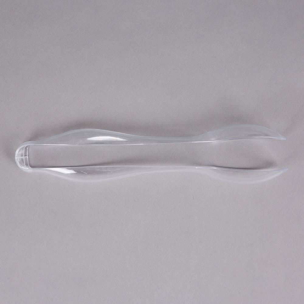 Clear Squeeze Tongs C1076