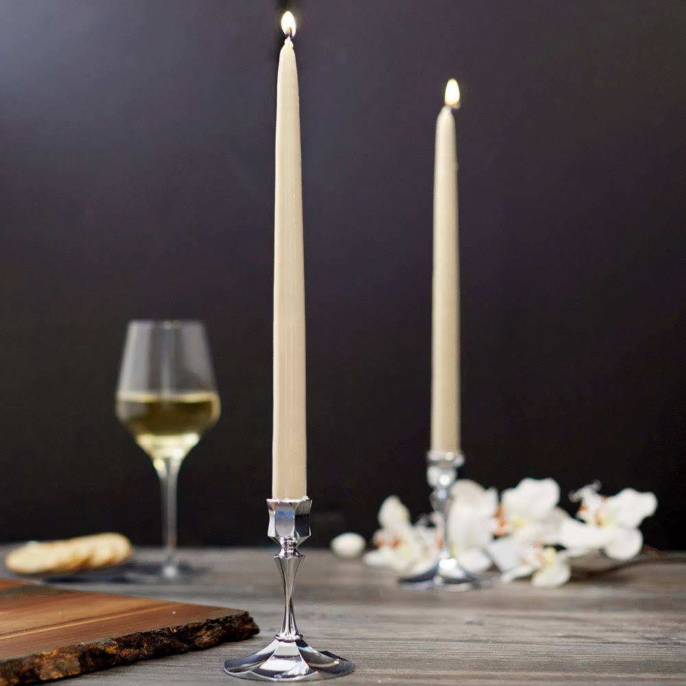 Ivory 12 Hour Taper Candle K838
