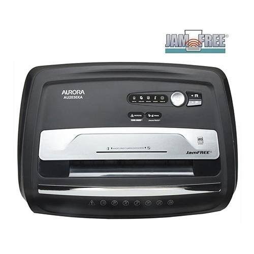 20-Sheet Crosscut Paper CD Credit Card Shredder C543