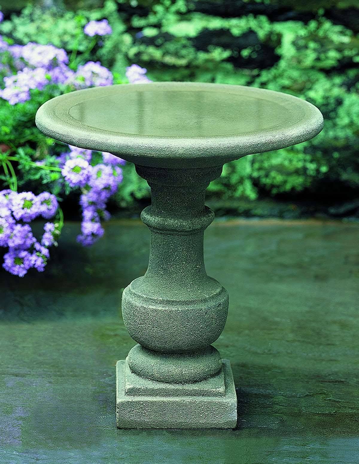 Aged Limestone Birdbath L85893