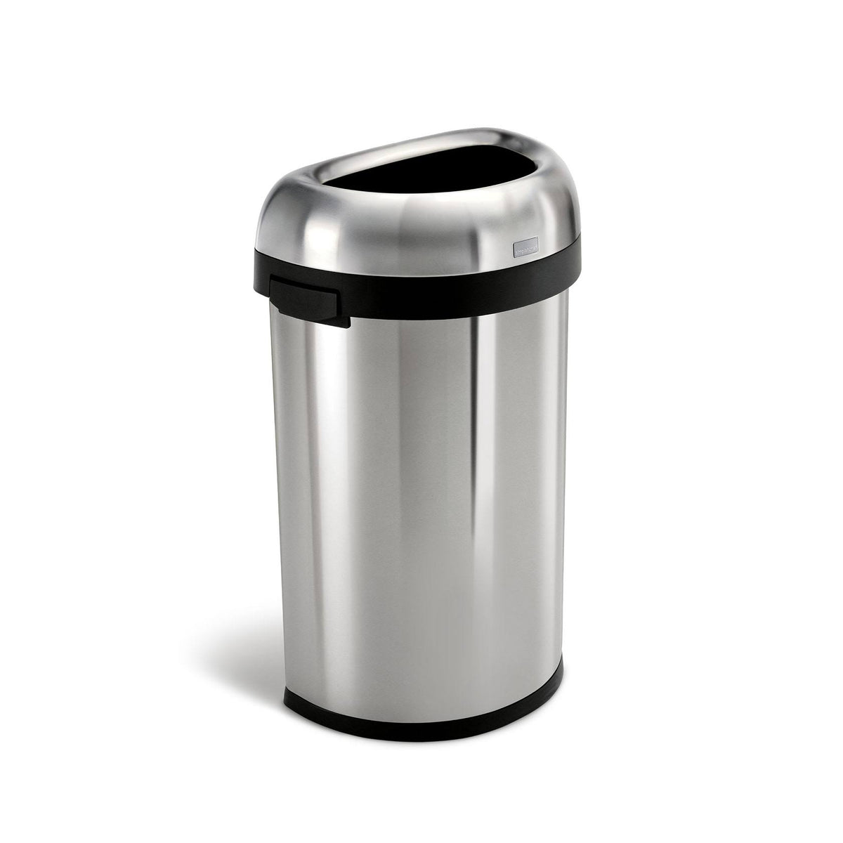 Semi-Round Lift-Off Lid 15.9 gal Stainless Steel Trash Can S561960