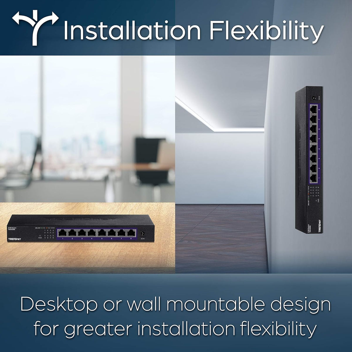 8-Port Unmanaged 2.5G Switch H110247