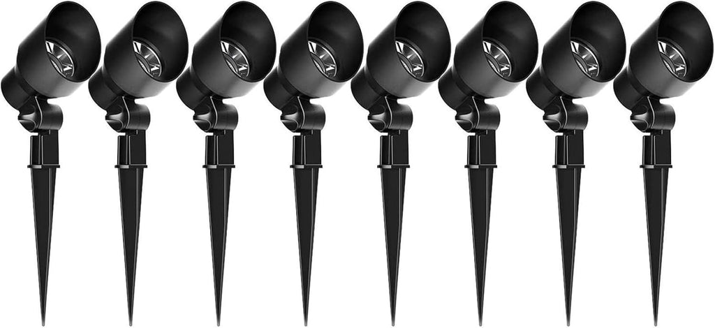 Low Voltage LED Outdoor Landscape Floodlight 8 Pack K56649
