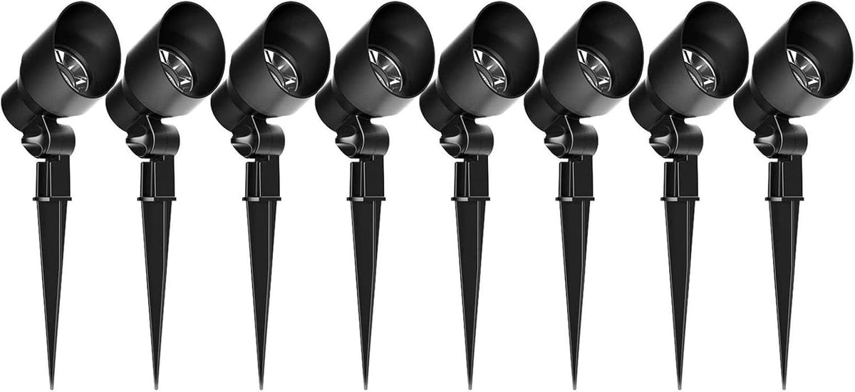 Low Voltage LED Outdoor Landscape Floodlight 8 Pack K56649