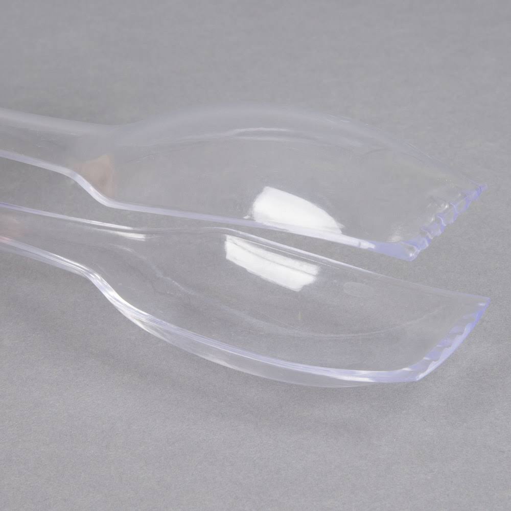 Clear Squeeze Tongs C1076