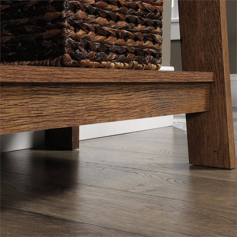 5 Shelf Vintage Oak Bookcase T9005