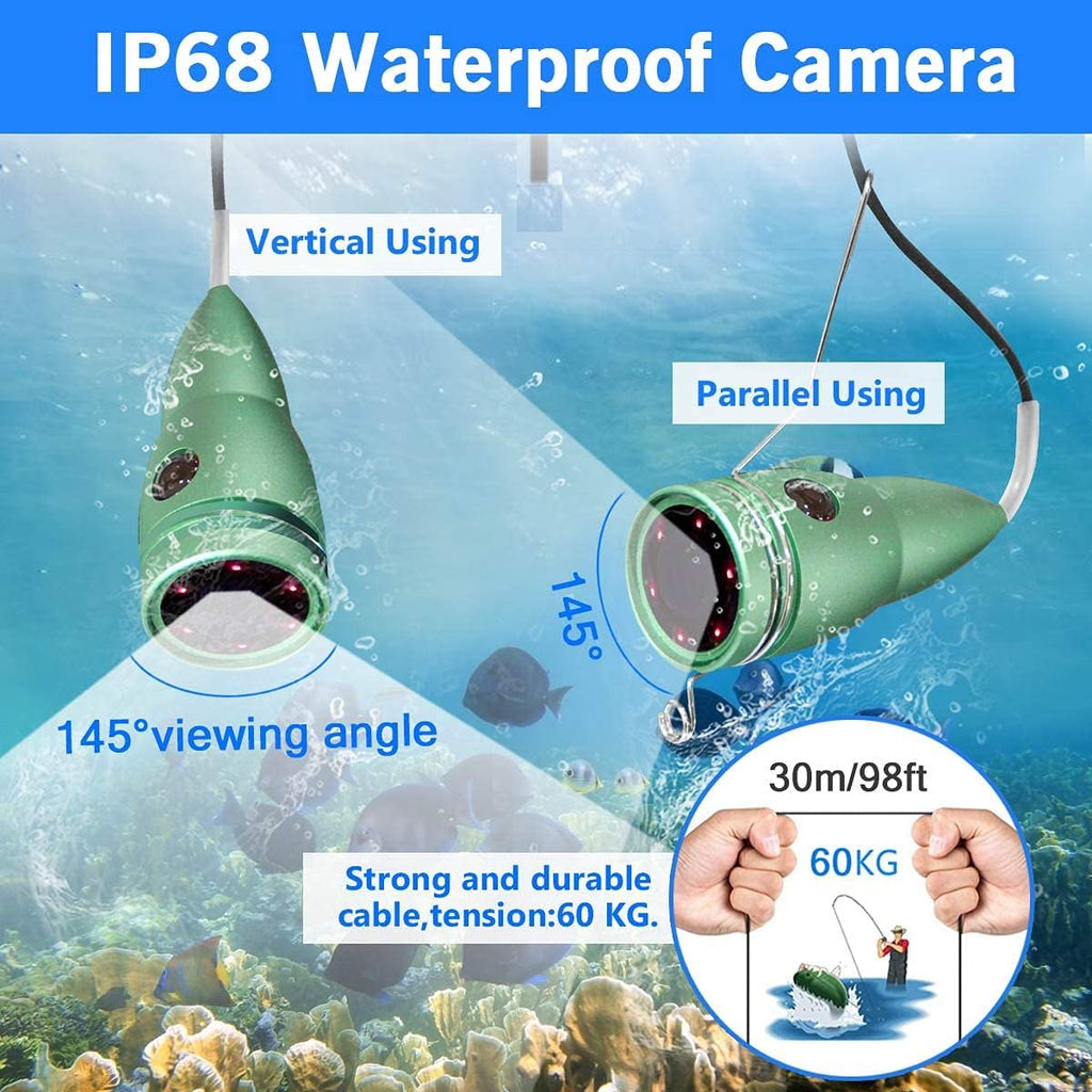 4.3 Inch IP68 Waterproof Underwater Ice Fishing Camera R722