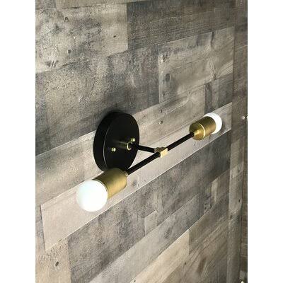 2 Light Dimmable Armed Sconce P51311