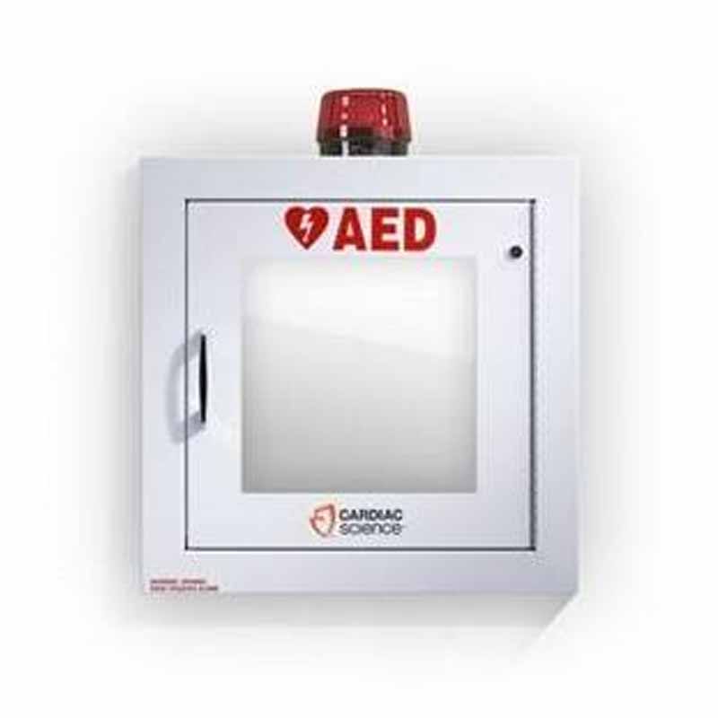Wall Mounted AED Storage Case with Strobe Light Alarm M181
