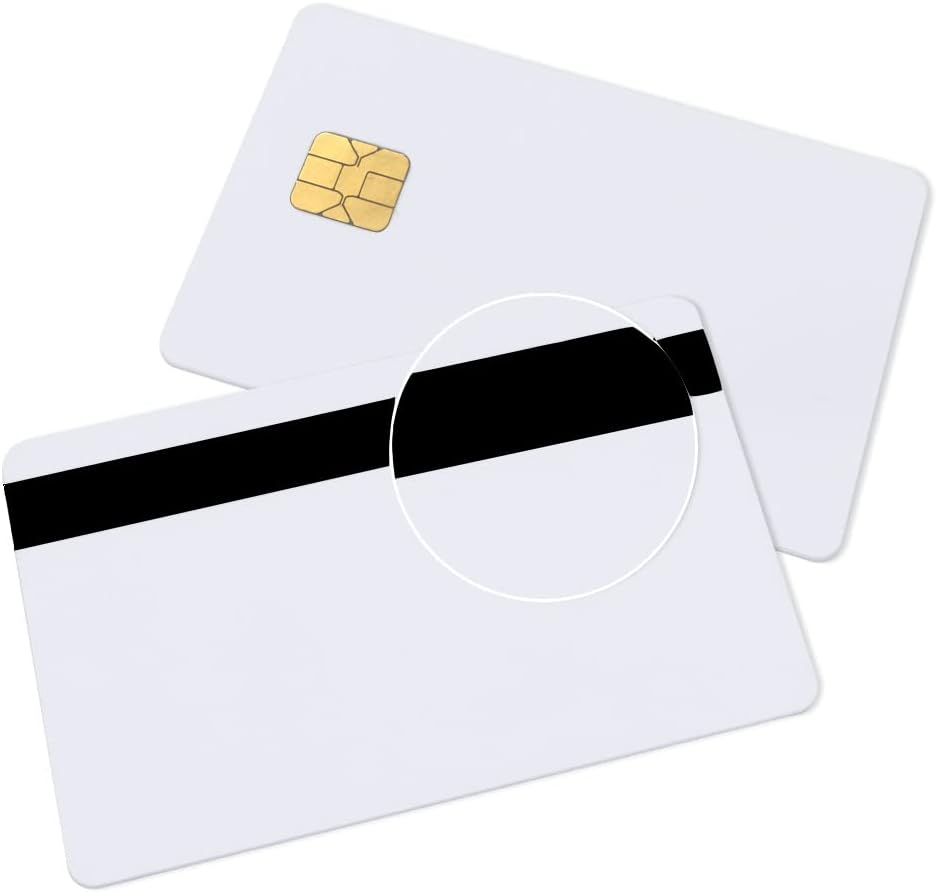 Java Card 80K EEPROM Smart Chip Card with Magnetic Stripe 3 Pack W4653