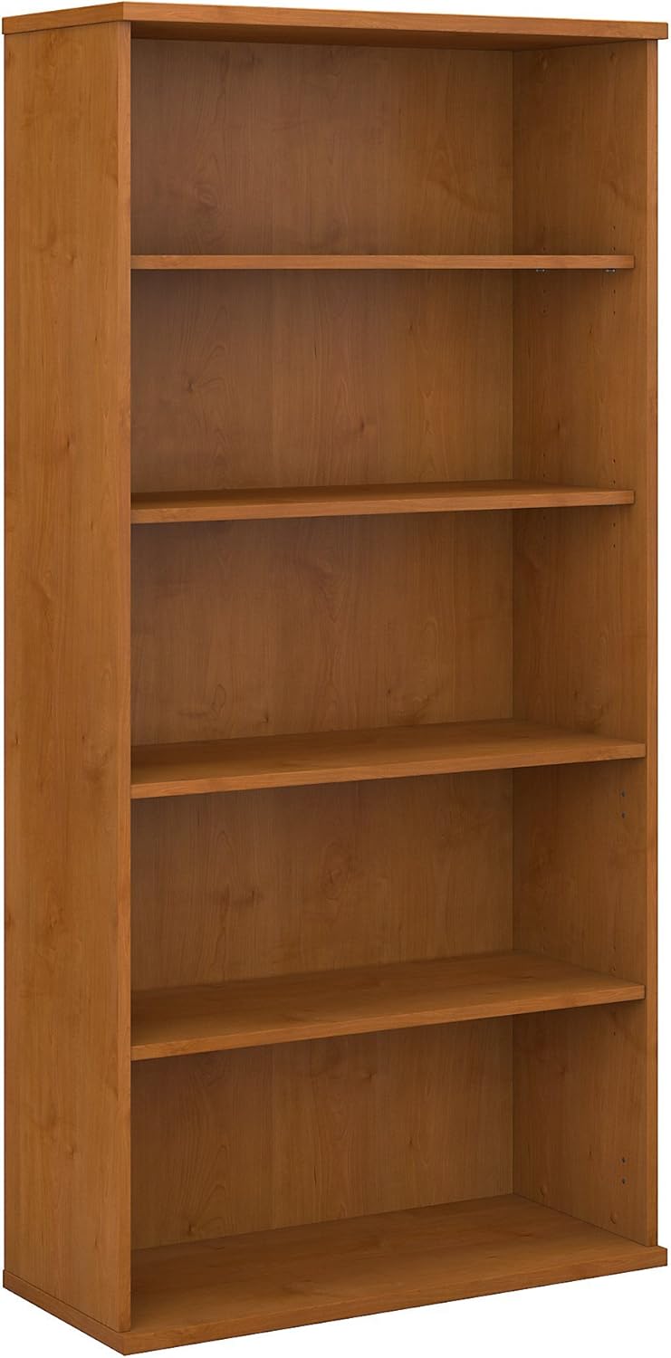 36W 5 Shelf Mahogany Bookcase H930410