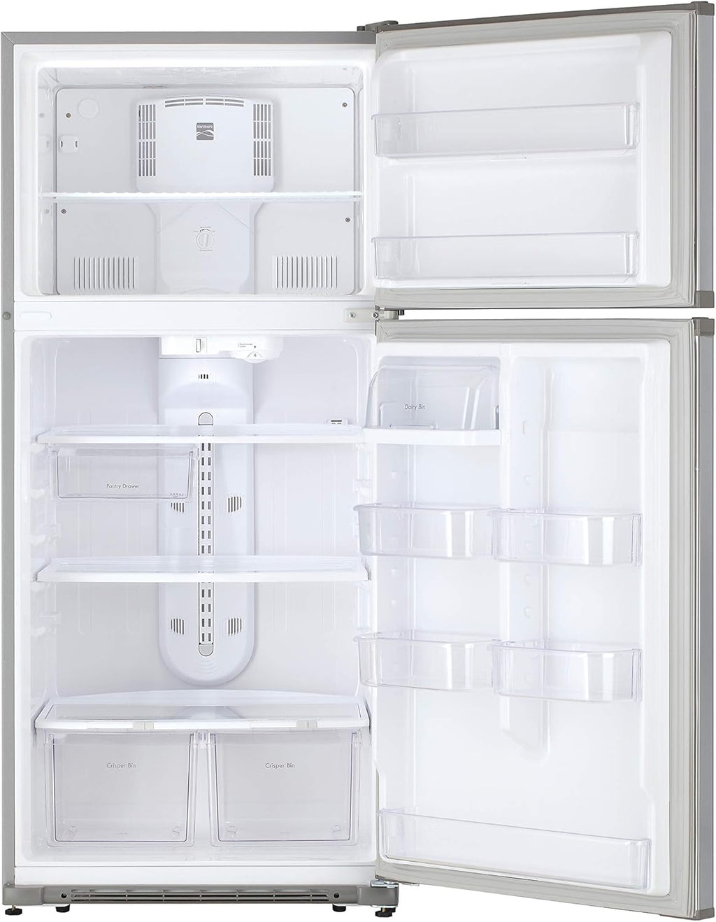 30 Top-Freezer Refrigerator 18 Cubic Ft. Stainless Steel J269452