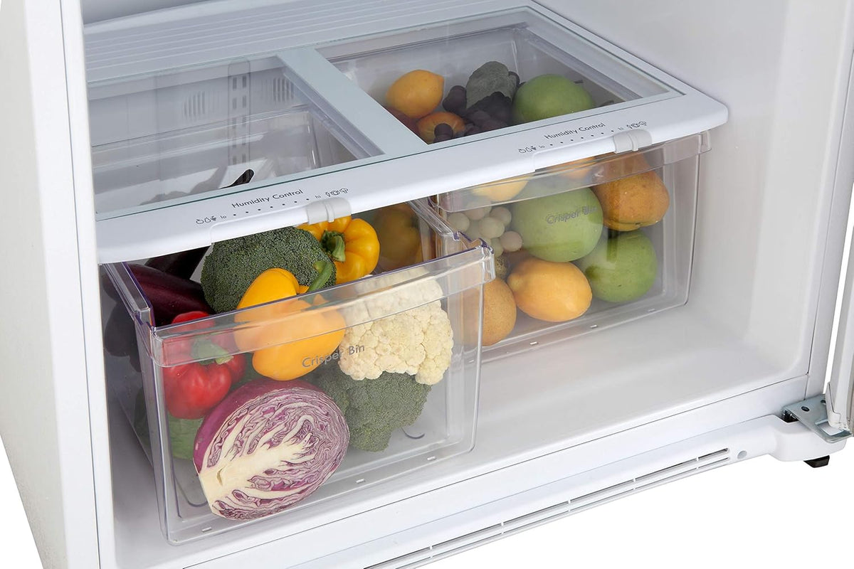30 Top-Freezer Refrigerator 18 Cubic Ft. Stainless Steel J269452
