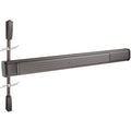 Dark Bronze 48 inch x 84 inch Push Pad Surface Vertical Rod Panic Exit Device L369
