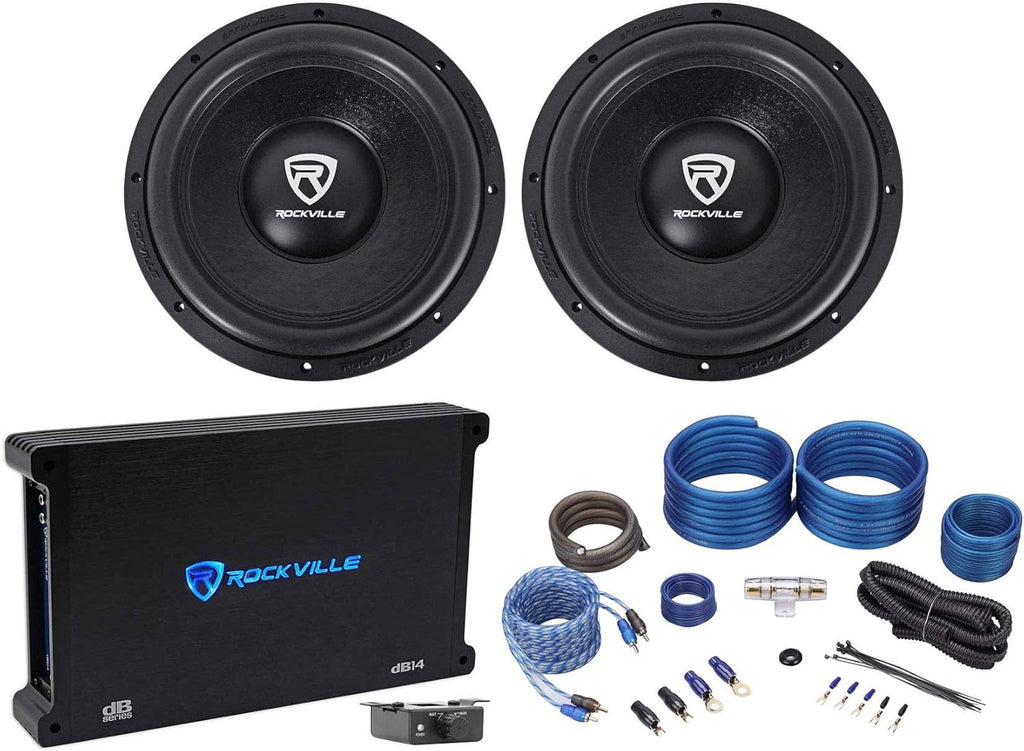 12 4800w Car Audio Subwoofers and Mono Amplifier B467