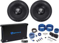 12 4800w Car Audio Subwoofers and Mono Amplifier B467