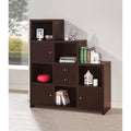 Brown Contemporary Bookcase G958