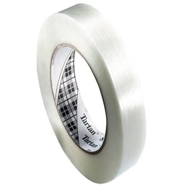 3M Strapping Tape 3/4x22 x 60 Yard 48 Roll H131
