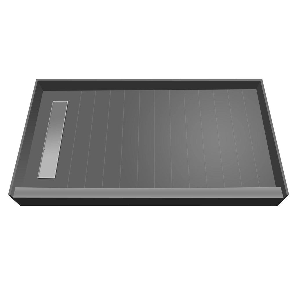 Single Threshold Shower Base with Drain W185935