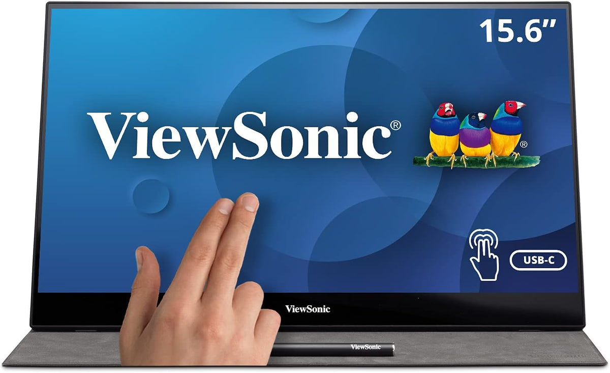 15.6 Inch 1080p Portable IPS Monitor with Dual Speakers Q762386