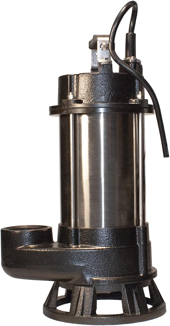 3/4HP Stainless Steel Sewage Grinder Pump U1874